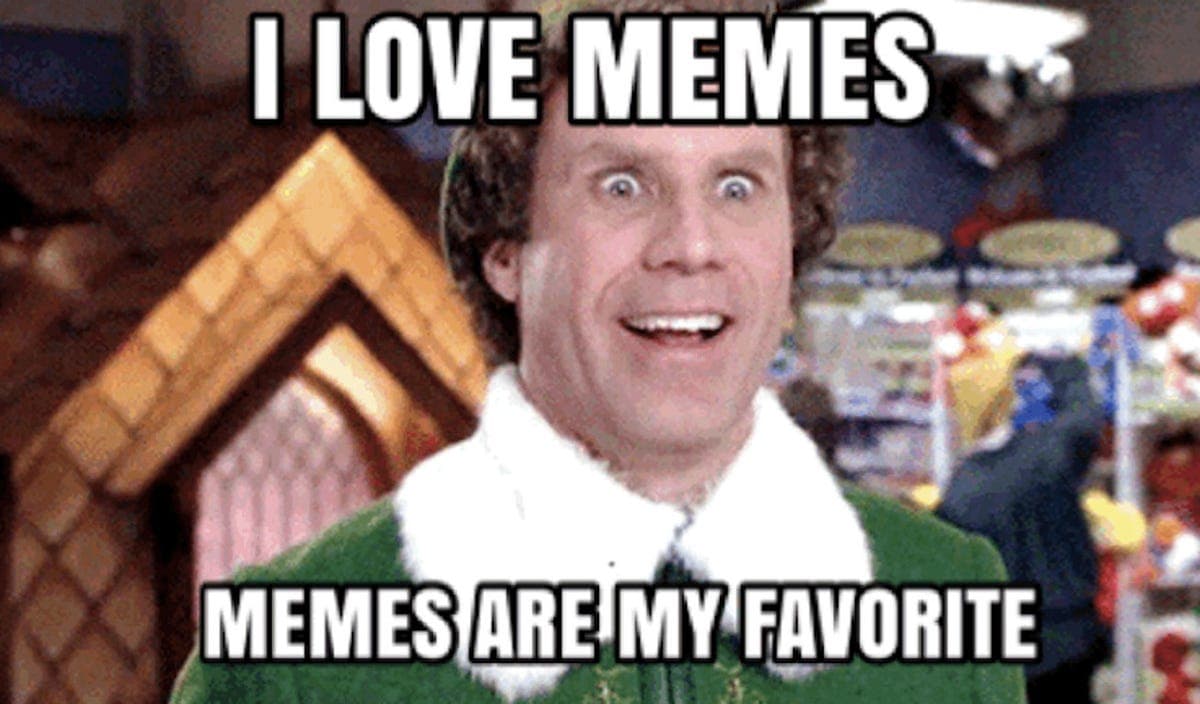 An example meme โ in the Meme Game everyone captions the same image